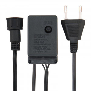 Гирлянда светодиодная елочная с кольцом 7 нитей х1.8м 126LED мультиколор 6.5Вт 220-240В IP20 не соединяемая 235-089