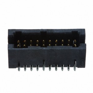 5-104655-3, Соединитель защищенный 20 контакт(-ов) 1.27мм луженый прямой для поверхностного монтажа туба