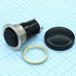 К-4-1П 20мм (металл), 2 замыкания, черный протектор