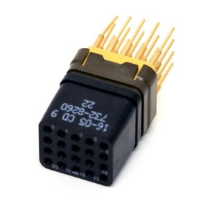 732-8260-22, Прямоугольные соединители стандарта Mil DMC-M PCB INS SKT #22