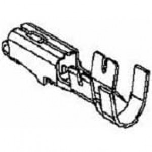 12176387-L, Автомобильные разъемы TERM M/P 280 F AG PLTD SLD