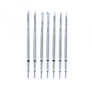 YIHUA982D-I PRO, Двухканальная паяльная станция с паяльником 716D с жалом C210 и термопинцетом 716C с жалом C210 в комплекте  дополнительные жала, наклонный дисплей, цифровая калибровка температуры