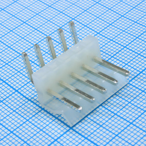 DS1072-5MRT6, Разъем штыревой однорядный угловой на плату