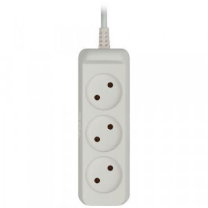 Удлинитель 3х3м без заземл. 6А IP20 ШВВП 2х0.75 Б0035748