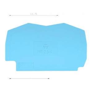 Разделительная пластина TWF 2.5-4 BL, Разделительная пластина TWF 2.5-4 BL