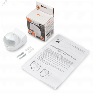 Датчик движения PMS-IR 010 800Вт 180град. 12м IP44 WH 5012936