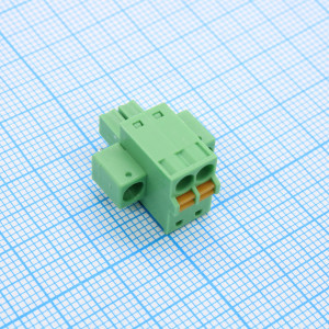 15EDGKDM-3.5-02P-14-00A(H), Разъемный клеммный блок, Серия 15EDGKDM-3.5 2 контакта