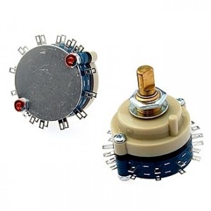 RCL371-2-2-12, Переключатель галетный 2 группы 2 секции 12 положений