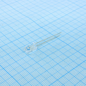 L-1543SURCK, Светодиод 5мм/красный/630нм/400-7300мКд/прозрачный/50°