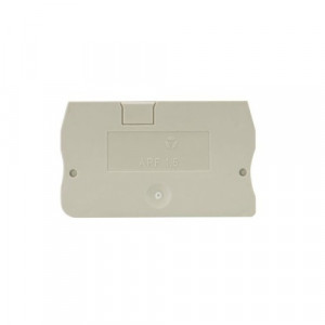 Боковая крышка APF 1,5, Крышка боковая, для клемм WKF 1,5..., цвет: серый