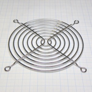Вентиляторная решетка 120*120 мм, Решетка для вентилятора, металл