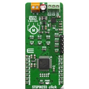 MIKROE-3546, Средства разработки интегральных схем (ИС) управления питанием STSPIN233 Click