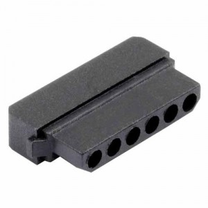 M80-1010698S, Проводные клеммы и зажимы 6P DATAMATE SIL CRMP MOULDING L-TEK