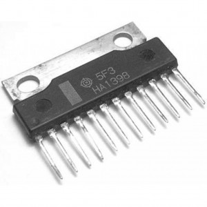 HA1397, УНЧ, 20Вт, 8 Ом, ± 22В, 20…20000Гц, гармонические искажения 1%