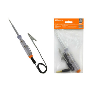 Отвертка-пробник (индикатор) автомобильная 135 мм, 6-24В, провод 0.5м, "ЭкспертЭлектрик" SQ1015-0005