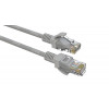 Патч корд PC-1.5U U/UTP категория 5e, длина 1,5 метра, неэкранированный, серый, Cu Б0051410