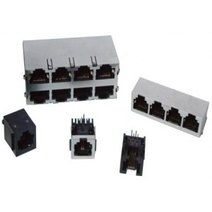 A00-108-622-450, Модульные соединители / соединители Ethernet 1X1 VERTICAL SHIELDED