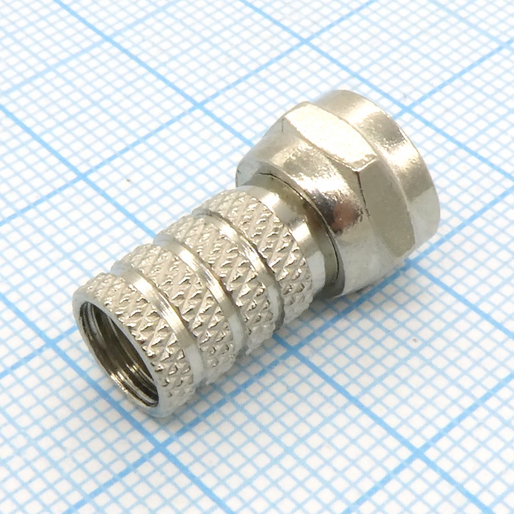 Изображение товара F штекер накрутка RG-6