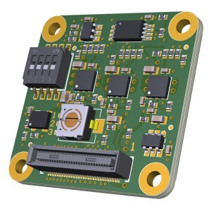 FSA-FT1/A-V1A, Optical Sensors - Development Tools Sensor Module Adapter for FSM-IMX412, FSM-IMX477 and FSM-IMX577. Includes voltage conversion, clock generation (27MHz) and EEPROM.