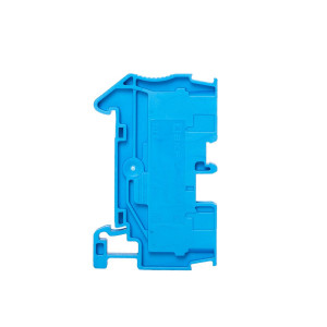 Клемма проходная Push-in 4 мм2 синяя EKF PIT-4-b