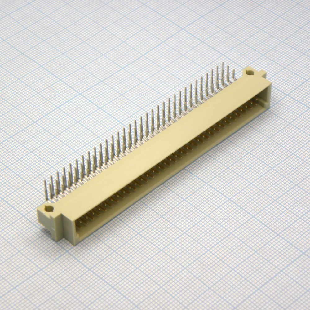 Изображение товара Разъем для печатных плат DIN 3X32 96MR (2.54mm), модел L-KLS1-D3-3396-MR