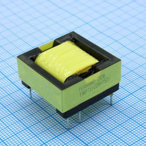 FWPTEFD25H152J, Трансформатор корпус EFD25, инд. первичной обмотки 1.55мГн, раб.напряжение 85-265В (50-60Гц), раб.ток 0.72А, раб. мощность 100ВА, раб.тем-ра: -30...+115С