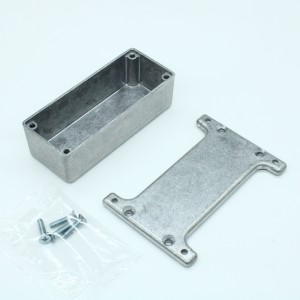 G0123F, Алюминиевый корпус с фланцами неокрашенный