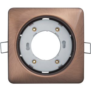 Светильник 93 024 NGX-S2-006-GX53 квадрат черн. медь Navigator 93024