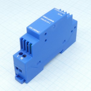 DRL10-24-1, AC-DC преобразователь на DIN-рейку 10Вт выход 24В 420мА