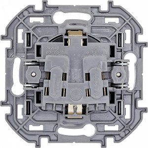 Розетка 1-м СП Inspiria 16А IP20 250В 2P+E защ. шторки немецк. стандарт механизм антрацит Leg 673733