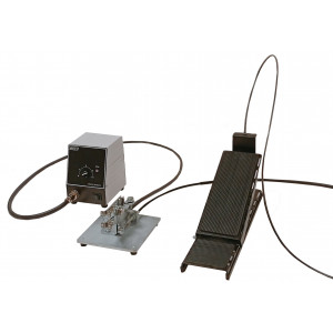 Инструмент УТЗ-ТриК-5.0, Двухпетельный инструмент термозачистки проводов с педалью, комплект нагревателей НХ УТЗ-ТриК-1.0 10 пар