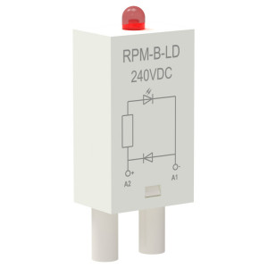 Модуль защиты для реле диод+светодиод 240В DC RPM-B-LD-DC240V