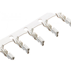 508029001, Контакт-гнездо прямой монтаж на кабель 22-28AWG рейка