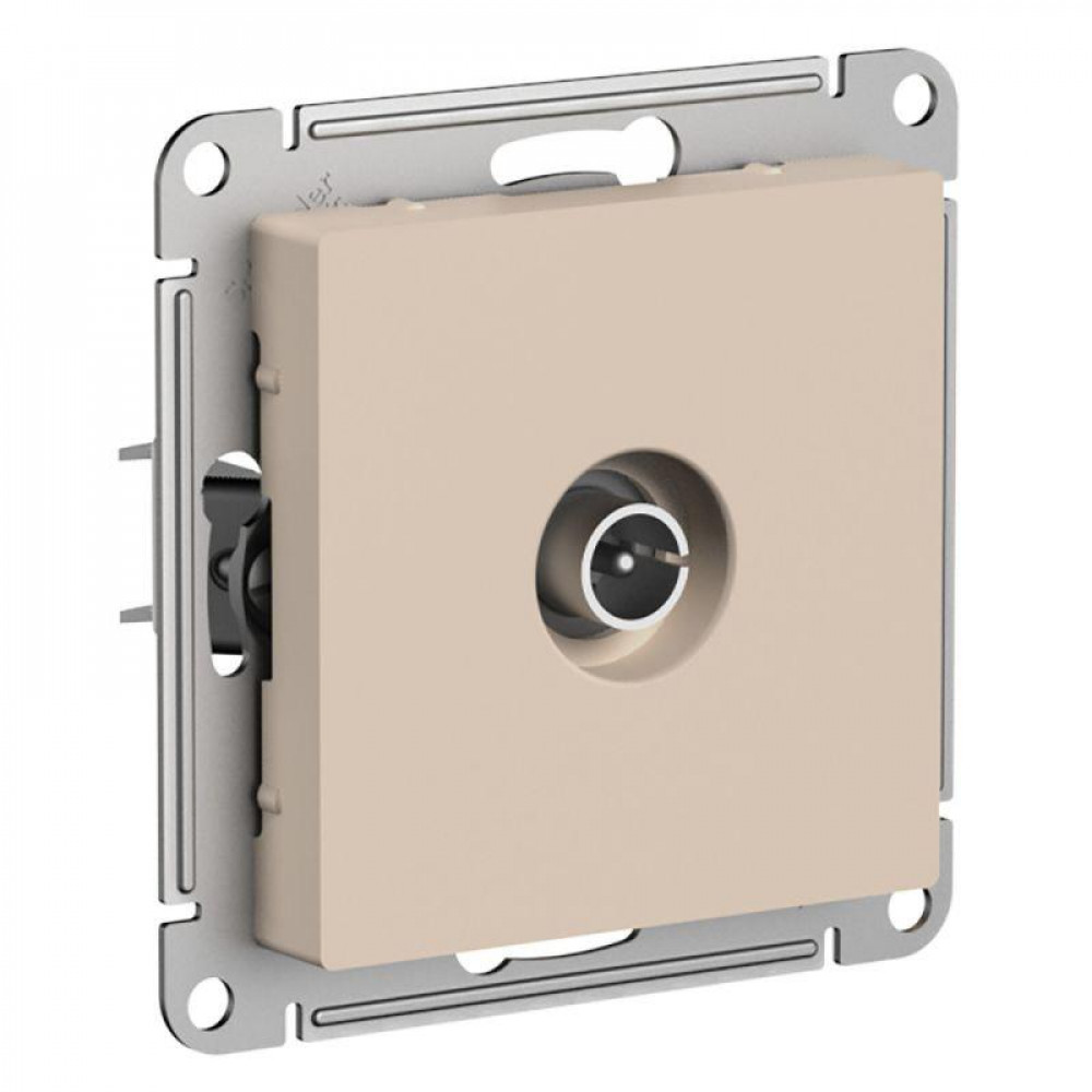 Изображение товара ATLASDESIGN TV розетка оконечная 1DB механизм песочный