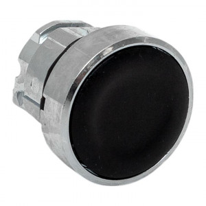 Исполнительный механизм кнопки XB4 черный плоский возвратный без фиксации, без подсветки IP65 EKF XB4BA-BL-65