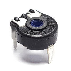 PT10LV10-102A2020-PM-S, Потенциометр однооборотный керметный 1кОм 0.15Вт ± 20%