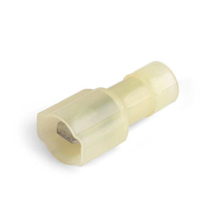 Разъем плоский полностью изолированный -папа РПИ-П(н) 6.0-(6.3) серия ПРОФИ, Разъем плоский полностью изолированный «папа» в нейлоновом корпусе, сечение 4-6 мм2