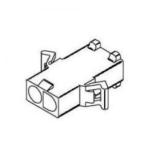 19-09-2027, Штыревые и гнездовые соединители 2.36MM 2P HSG PNL MT PN/SKT HSG W/POS LCH