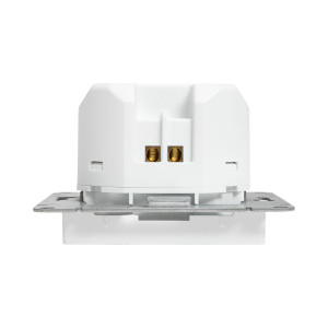 Механизм розетки USB-С, быстрая, белый Эпика EKF UP1-SOW-USBCF
