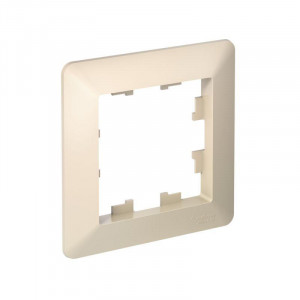 ATLASDESIGN AIR 1-постовая РАМКА, БЕЖЕВЫЙ/дымчатый белый ATN220201
