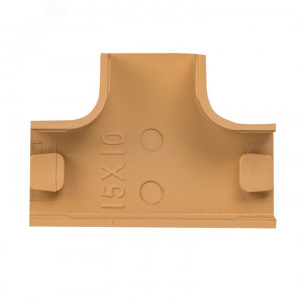 Угол T-образный (15х10) (4 шт) светлое дерево Plast tchl-15-10x4