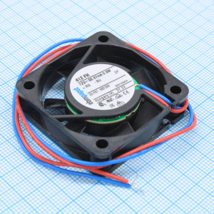 412 FH, Вентилятор постоянного тока 12В 0.8Вт 40х40х10 мм аксиальный 26дБ 6000 об/мин