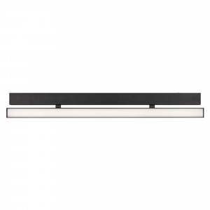 Светильник MAG-FLAT-FOLD-25-S400-12W Day4000 (BK, 100 deg, 24V) 034237, Светильник поворотный для магнитных треков шириной 25мм, 12Вт. Цвет свечения ДНЕВНОЙ 4000K, световой поток 780лм, угол 100°, CRI>90. Корпус прямоугольный, металл, цвет черный, IP20. Размеры LxWxH 404x20x46мм. Входное напряжение DC24V, мощность 12Вт.