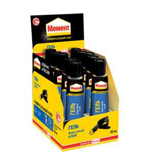 Клей-гель "Гель" 30мл шоу-бокс C0036326