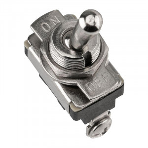 ASW-23 (2c), Тумблер ON-OFF (2с) без подсветки 10A 250VAC