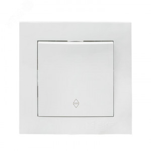 Переключатель проходной 1-кл. СП Валенсия 10А IP20 бел. PROxima EWV10-025-10