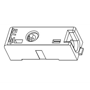 3-2834006-1, Осветительные коннекторы 1P MODULR RELEASABLE POKE-IN CONN RED
