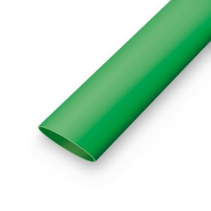 ТУТ клеевая 3.0/1.0 зеленая, Трубка термоусадочная с клеем диаметр 3/1 зеленая