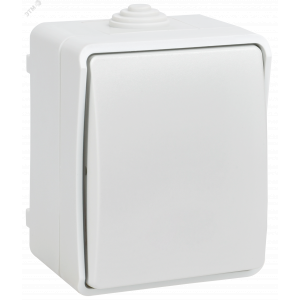 FORS Выключатель кнопочный для открытой установки 10А IP54 ВСк20-1-0-ФБ белый EVS13-K01-10-54-DC