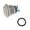 Кнопка антивандальная ?16 Б/Фикс (2c винт) (ON)-OFF сфера (A16-A2) (в упак. 1шт.) 06-0347-A
